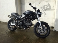 Wszystkie oryginalne i zamienne części do Twojego Ducati Monster 620 Dark USA 2005.